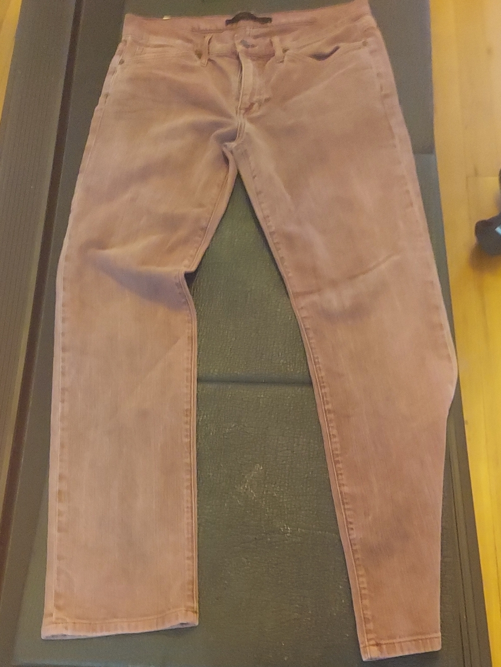 Joe's Jeans Slim Straight Jeans in Dusty Rose